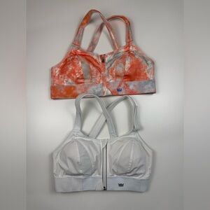2x SheFit Luxe High Impact Ultimate Sports Bra Padded Convertible Straps Lot 2